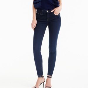 J.Crew mid rise skinny jean in classic blue wash